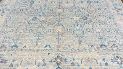 Floral Oushak 5'9"x9' Area Rug