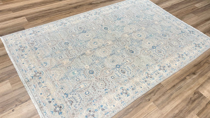 Floral Oushak 5'9"x9' Area Rug
