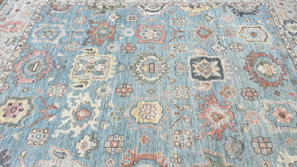 Floral Oushak 8'x10'2" Area Rug