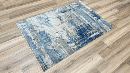 Abstract Modern 4'1"x5'11" Area Rug