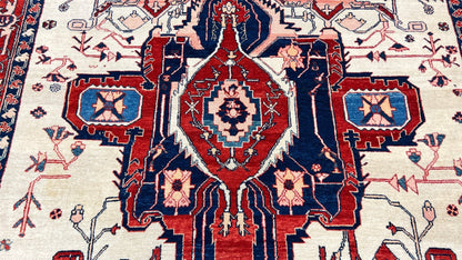 Turkish Serapi 7'10"x11'4" Area Rug