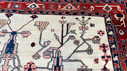 Turkish Serapi 7'10"x11'4" Area Rug