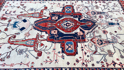Turkish Serapi 7'10"x11'4" Area Rug