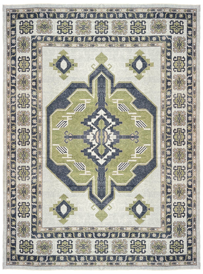 Turkish Oushak 12'x15'8" Area Rug