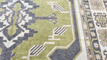 Turkish Oushak 12'x15'8" Area Rug