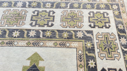 Turkish Oushak 12'x15'8" Area Rug