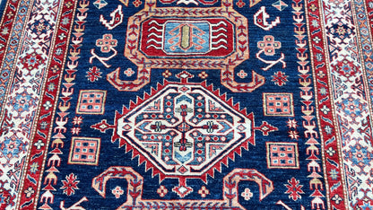 Geometric Kazak 4'11"x7'1"