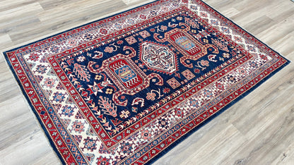 Geometric Kazak 4'11"x7'1"