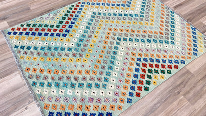 Flatweave Kilim 4'11"x6'6"
