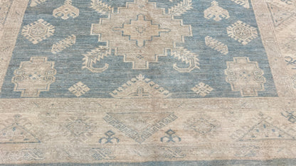 Geometric Kazak 6'2"x8'7" - Wooden Looms Rug Gallery