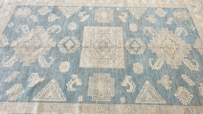 Geometric Kazak 6'2"x8'7" - Wooden Looms Rug Gallery