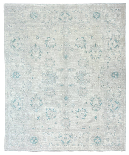 Floral Oushak 7'9"x9'6" - Wooden Looms Rug Gallery