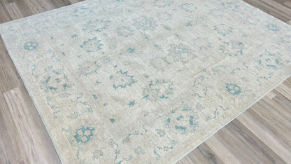 Floral Oushak 7'9"x9'6" - Wooden Looms Rug Gallery
