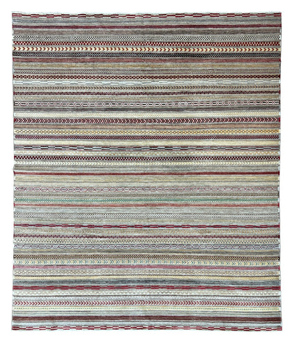 Transitional Stripes 8'x9'9" - Wooden Looms Rug Gallery