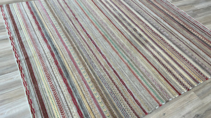 Transitional Stripes 8'x9'9" - Wooden Looms Rug Gallery