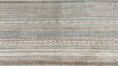 Transitional Stripes 9'1"x11'4" - Wooden Looms Rug Gallery