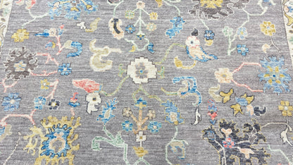Floral Oushak 8'9"x11'9" - Wooden Looms Rug Gallery