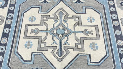 Turkish Oushak 9'5"x12'1" - Wooden Looms Rug Gallery