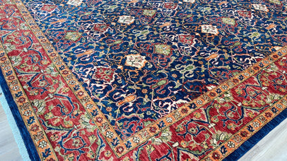 Traditional Oushak 9'2"x12'1" - Wooden Looms Rug Gallery