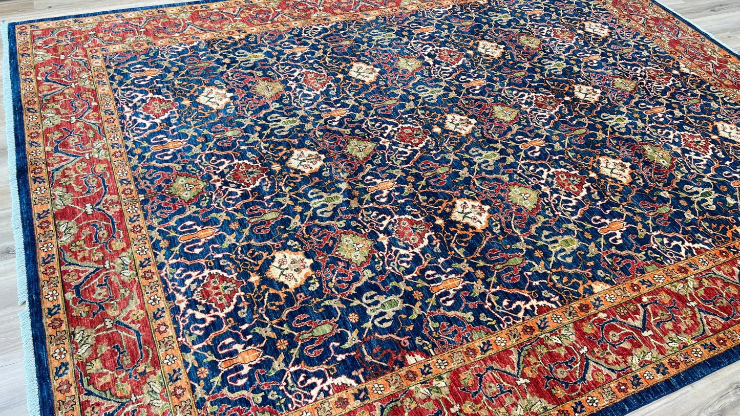 Traditional Oushak 9'2"x12'1" - Wooden Looms Rug Gallery