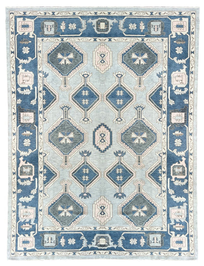 Turkish Oushak 9'3"x11'10" - Wooden Looms Rug Gallery