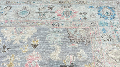 Floral Oushak 7'11"x9'11" Area Rug