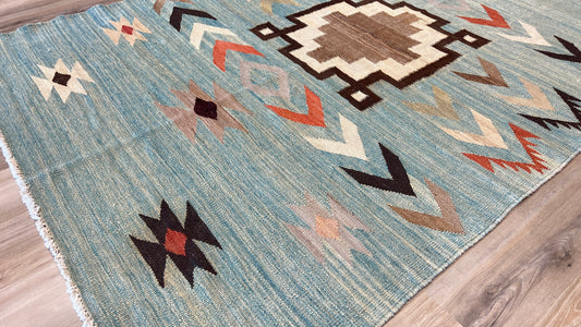 Flatweave Kilim 5'6"x8'1"