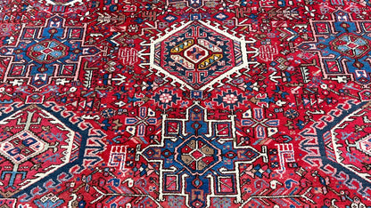 Antique Karajeh 9'x12'5" Area Rug