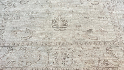 Muted Oushak 9'1"x12'4" - Wooden Looms Rug Gallery