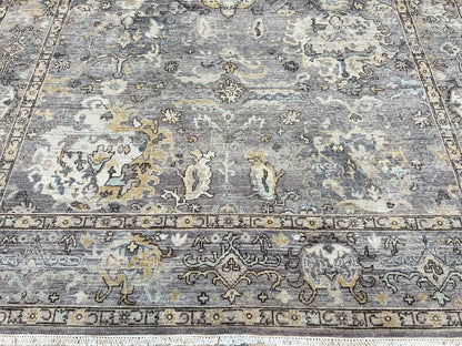 Vintage Look Oushak 8'2"x10'2" Area Rug