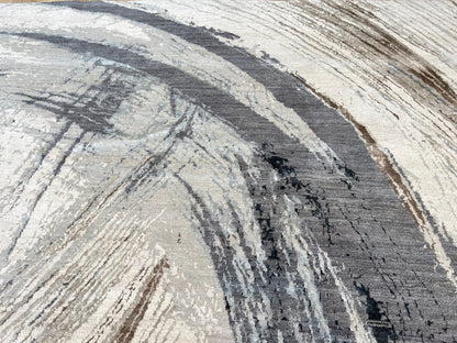 Abstract Modern 10'2"x14'2" Area Rug