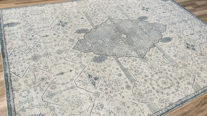 Vintage Look Tabriz 9'x12'2" Area Rug