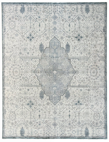 Vintage Look Tabriz 9'x12'2" Area Rug