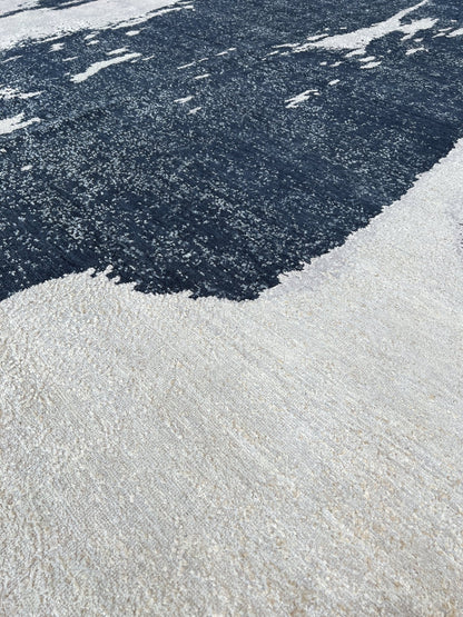 Abstract Modern 9'10"x14' Area Rug