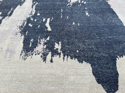 Abstract Modern 9'10"x14' Area Rug
