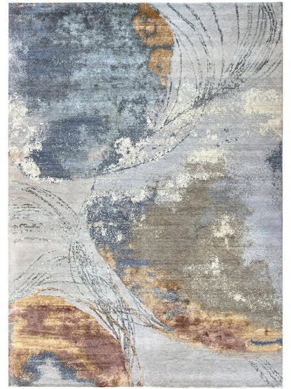 Abstract Modern 10'x14'2" Area Rug