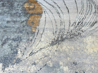 Abstract Modern 10'x14'2" Area Rug