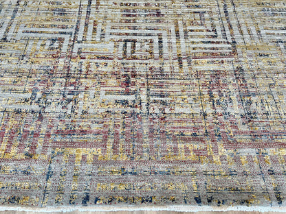 Abstract Modern 8'x10' Area Rug