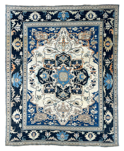 Vintage Heriz 9'6"x11'2" Area Rug