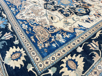 Vintage Heriz 9'6"x11'2" Area Rug