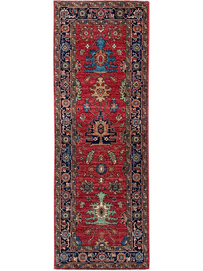 Transitional Heriz Runner 2'11"x8' Area Rug