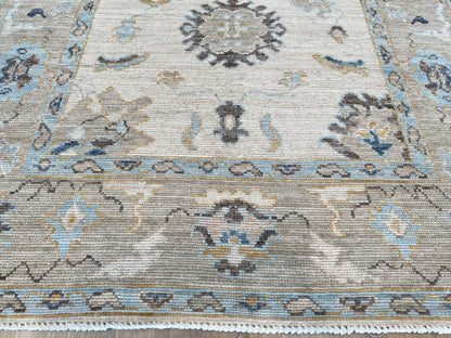 Floral Oushak 3'9"x5'10" Area Rug