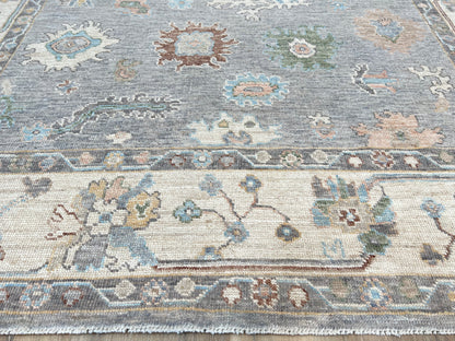 Floral Oushak 6'x9'1" Area Rug