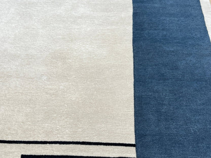 Geometric Modern 4'2" x 6' Area Rug