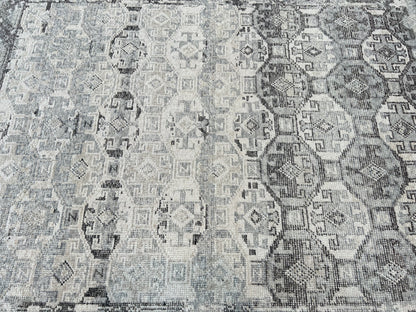 Vintage Look Bokhara 4'3"x5'11" Area Rug