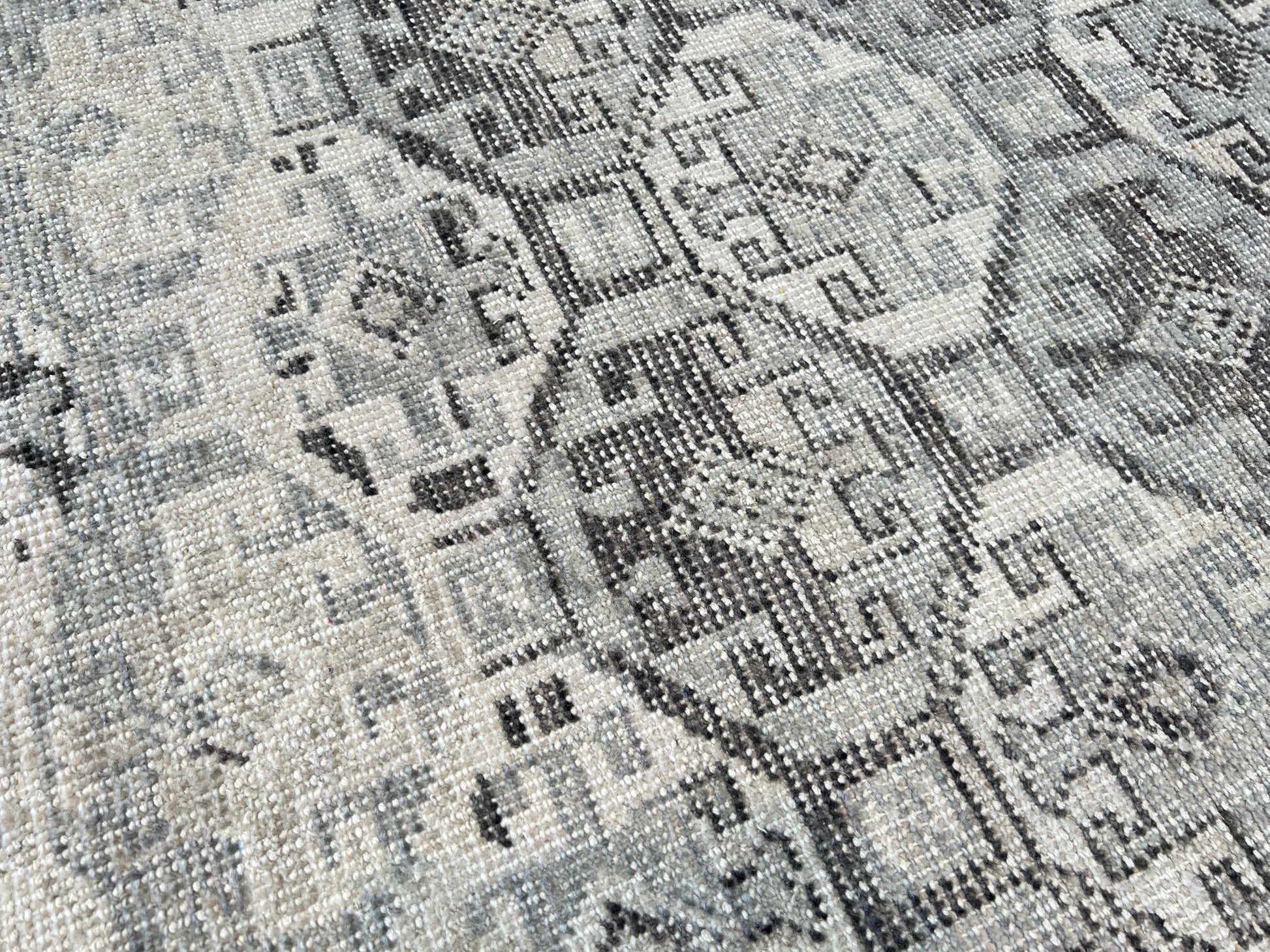 Vintage Look Bokhara 4'3"x5'11" Area Rug