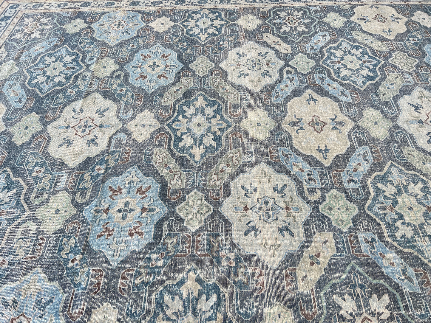 Vintage Look Tabriz 12'1"x15' Area Rug