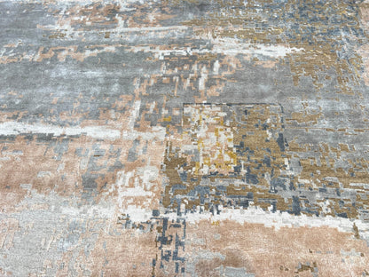 Abstract Modern 8'11"x12' Area Rug