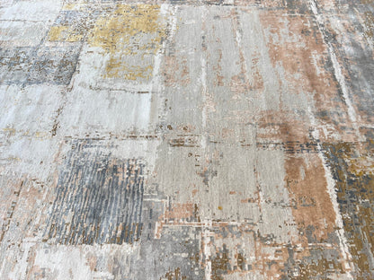 Abstract Modern 8'11"x12' Area Rug