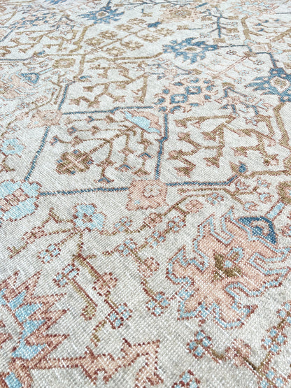 Vintage Look Oushak 10'1"x13'11" Area Rug